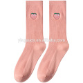 2019 coton mignon fruits imprimé chaussettes pour femmes longues chaussettes colorées drôles femmes filles chaussettes multicolores